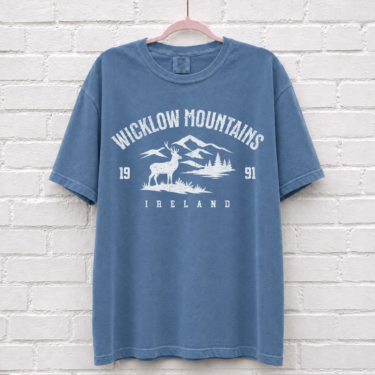 Wicklow Mountains Ireland Forest Graphic T-Shirt