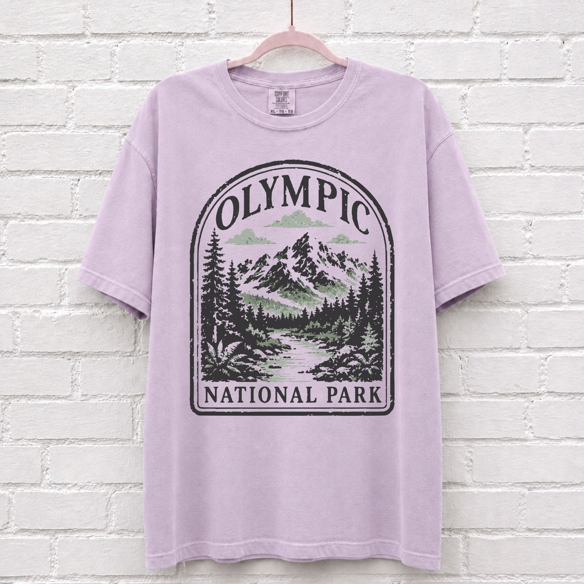 Retro Olympic National Park T-Shirt – alternate product view