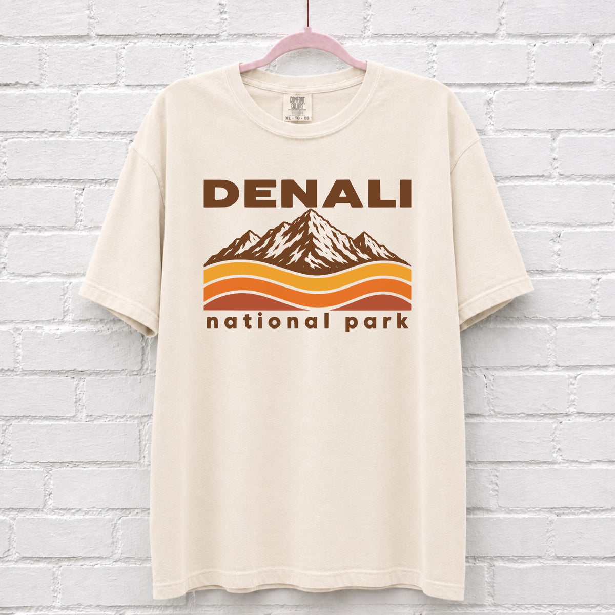 Denali National Park Sunset Wave T-Shirt