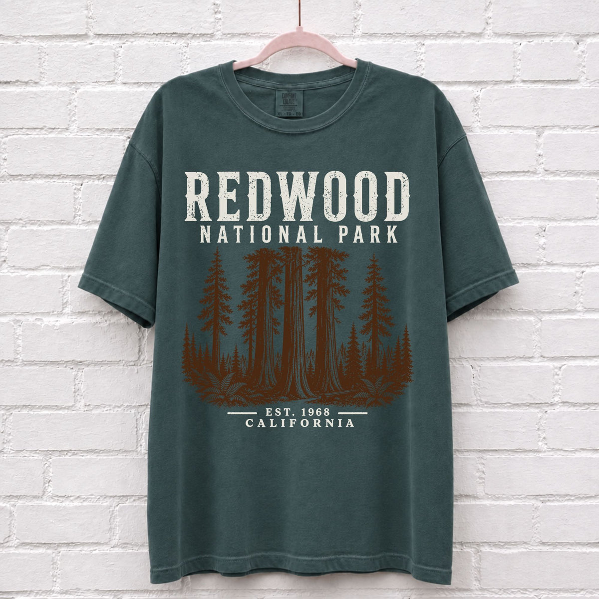 Vintage Redwood National Park California T-Shirt