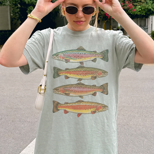 Vintage Rainbow Trout T-Shirt