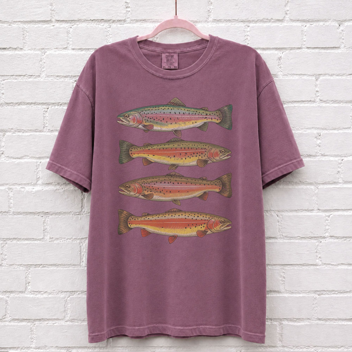 Vintage Rainbow Trout T-Shirt – alternate product view