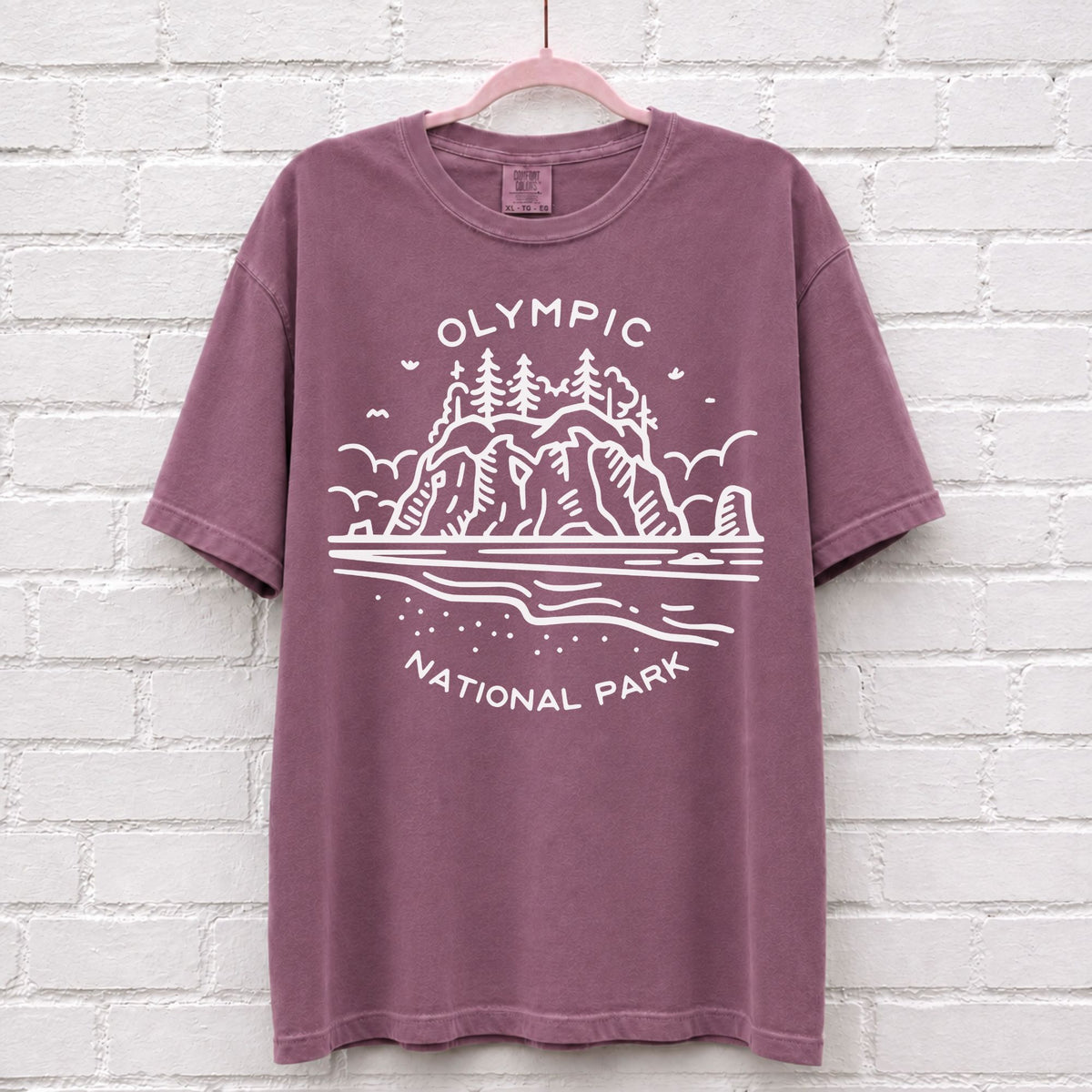Vintage Olympic National Park Washington T-Shirt – alternate product view