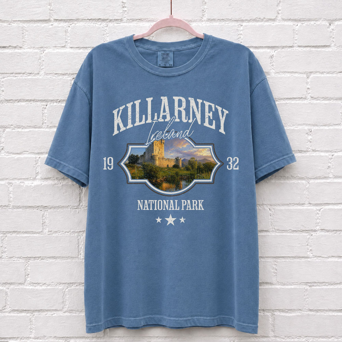 Killarney Ireland Ross Castle Landscape T-Shirt