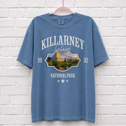 Killarney Ireland Ross Castle Landscape T-Shirt