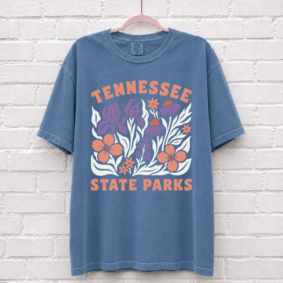 Tennessee State Parks Floral Graphic T-Shirt