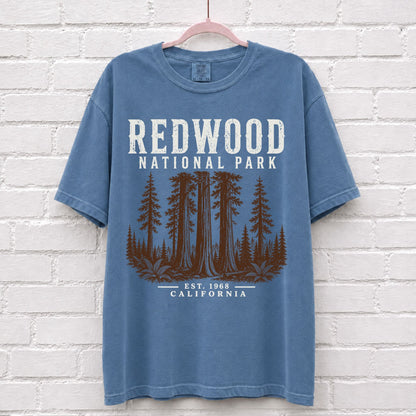 Vintage Redwood National Park California T-Shirt
