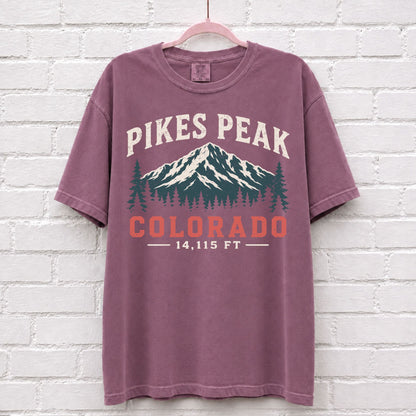 Pikes Peak Colorado T-Shirt – alternate product view