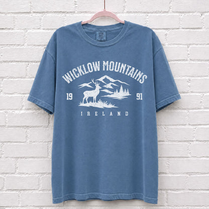 Wicklow Mountains Ireland Forest Graphic T-Shirt