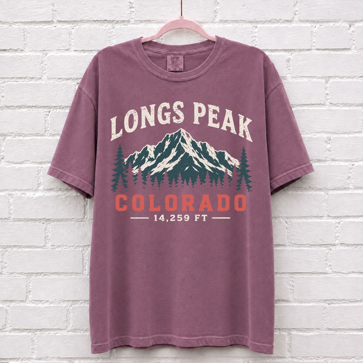 Longs Peak Colorado T-Shirt – alternate product view