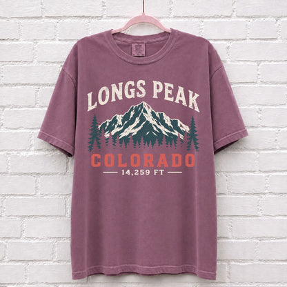 Longs Peak Colorado T-Shirt – alternate product view