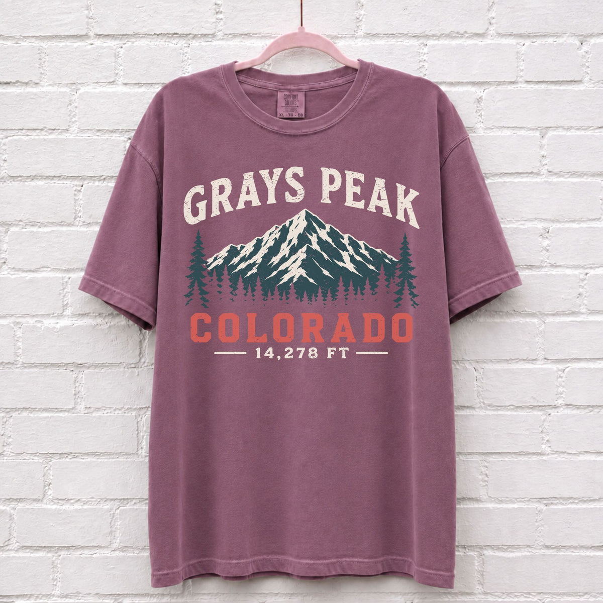 Grays Peak Colorado T-Shirt – alternate product view