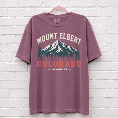 Mount Elbert Colorado T-Shirt – alternate product view