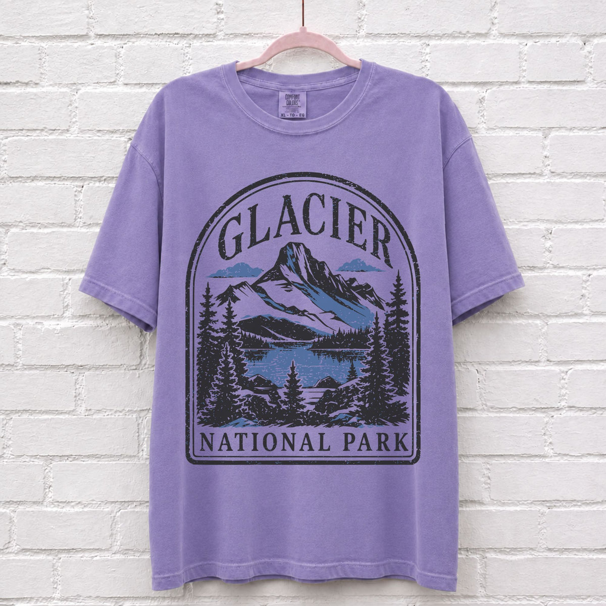 Glacier National Park Arch Graphic T-Shirt