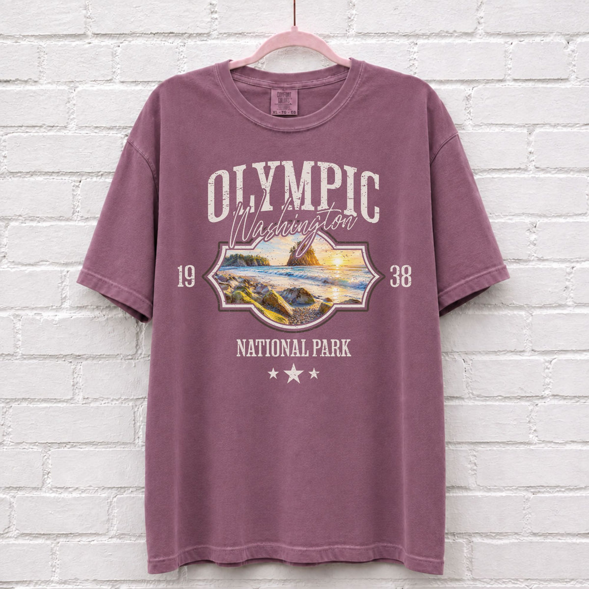 Olympic National Park Washington T-Shirt – alternate product view