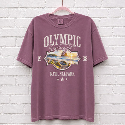 Olympic National Park Washington T-Shirt – alternate product view