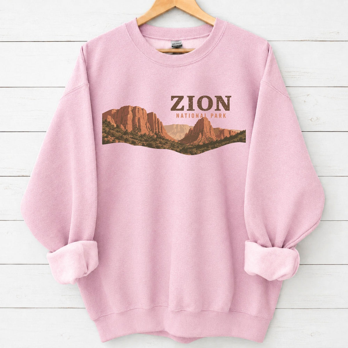 Zion National Park Landscape Sweatshirt