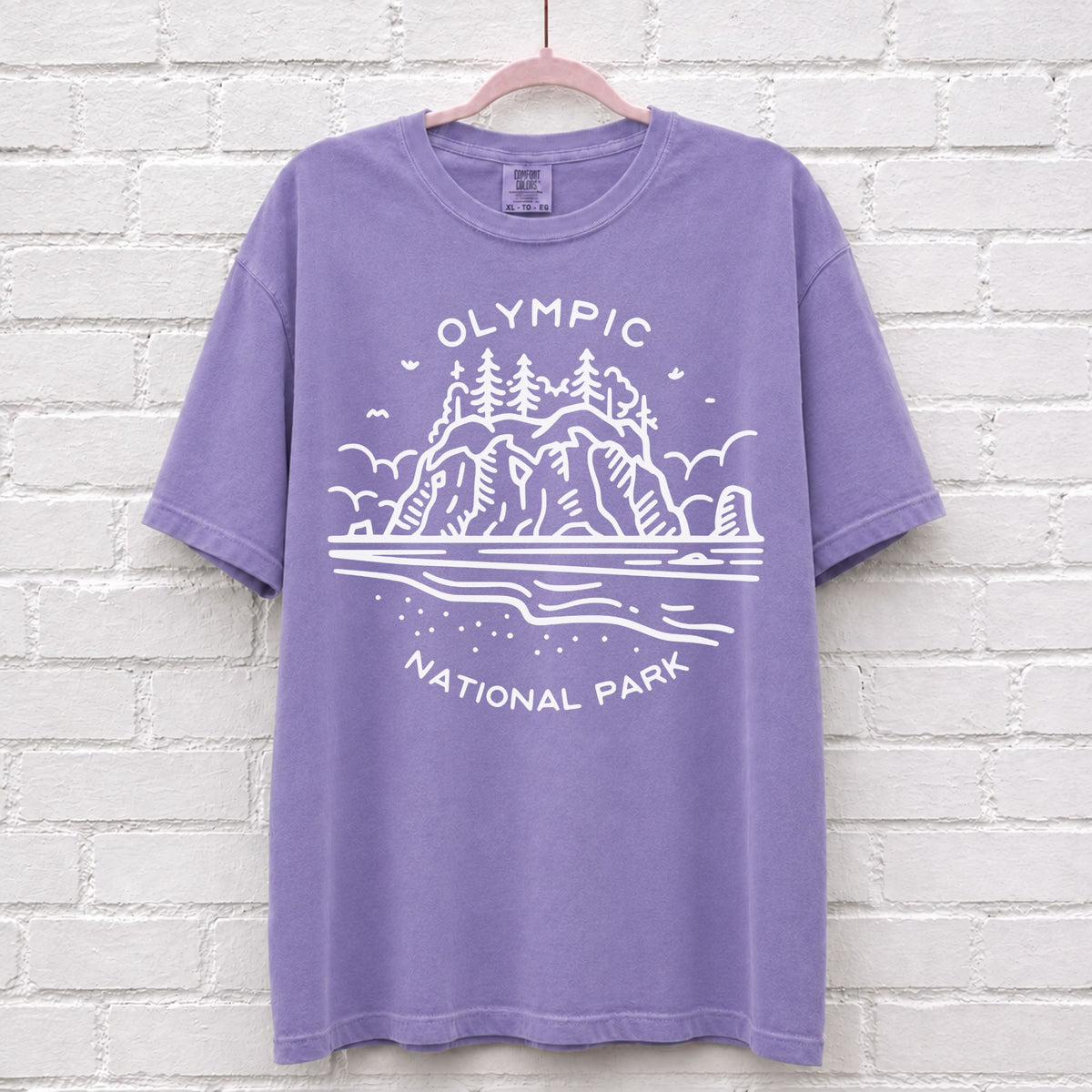 Vintage Olympic National Park Washington T-Shirt – alternate product view