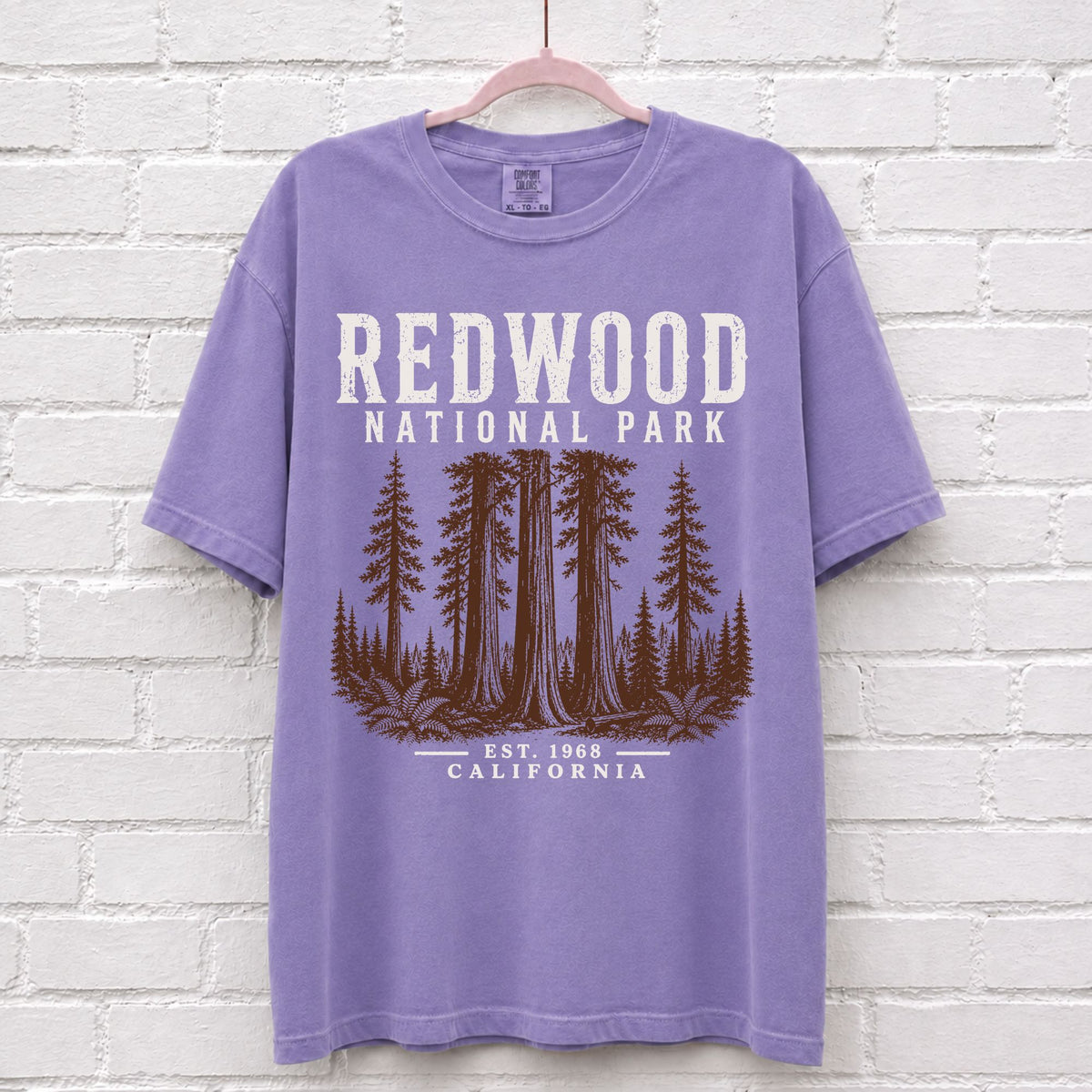 Vintage Redwood National Park California T-Shirt