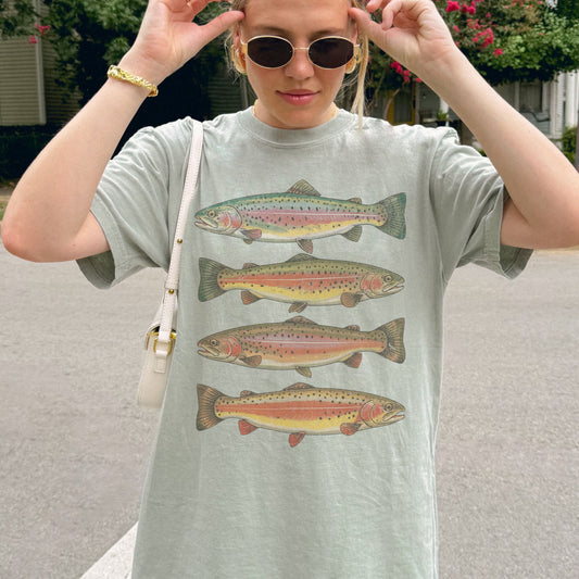 Vintage Rainbow Trout T-Shirt