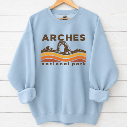 Arches National Park Sunset Wave Sweatshirt