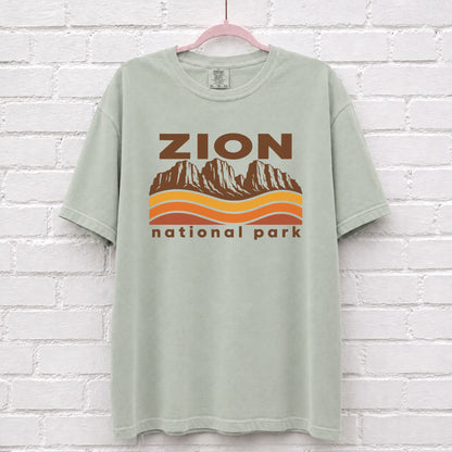 Zion National Park Sunset Wave T-Shirt