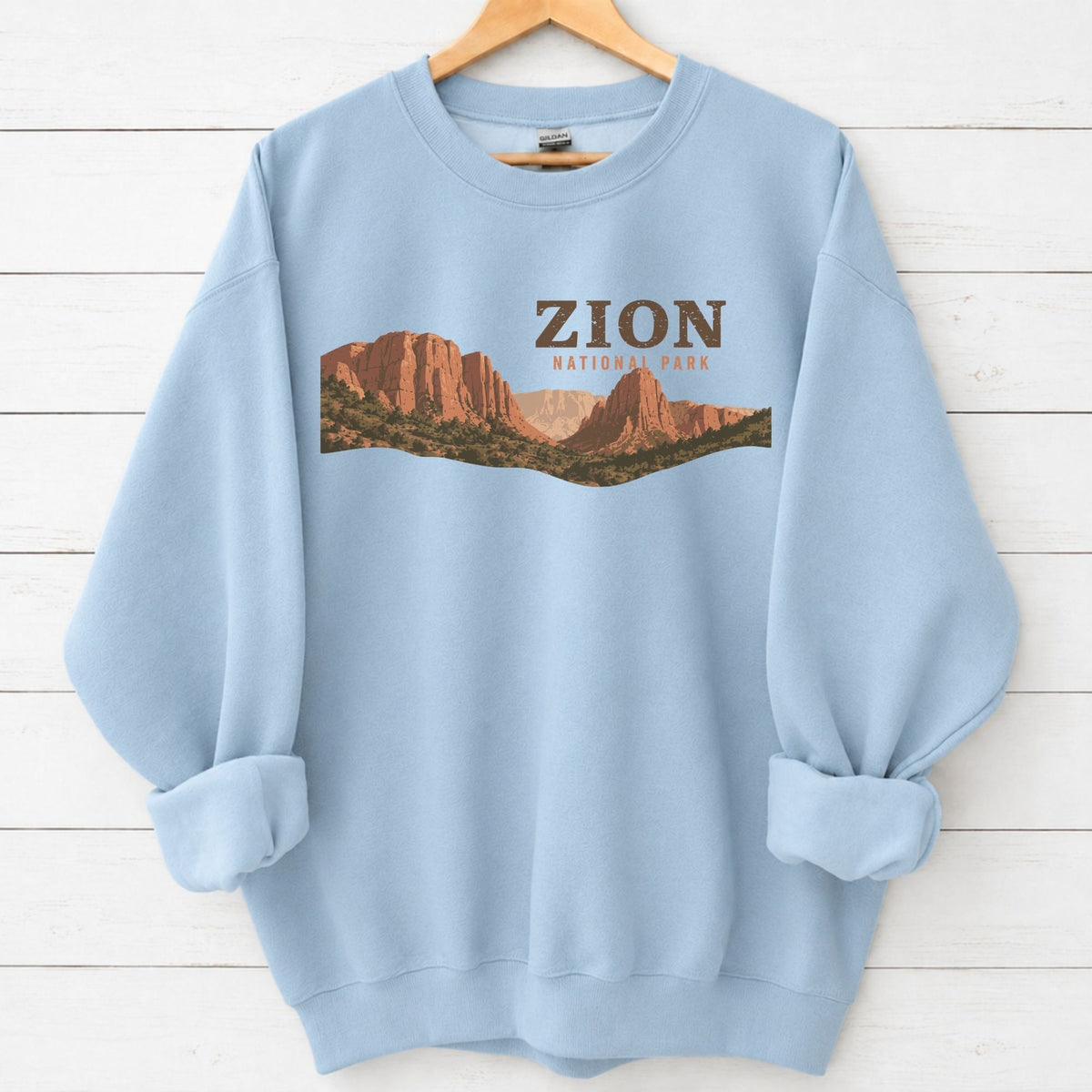 Zion National Park Landscape Sweatshirt
