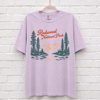 Redwood National Park Forest Graphic T-Shirt