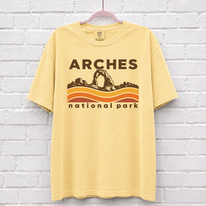 Arches National Park Sunset Wave T-Shirt