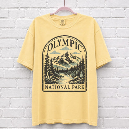 Retro Olympic National Park T-Shirt – alternate product view