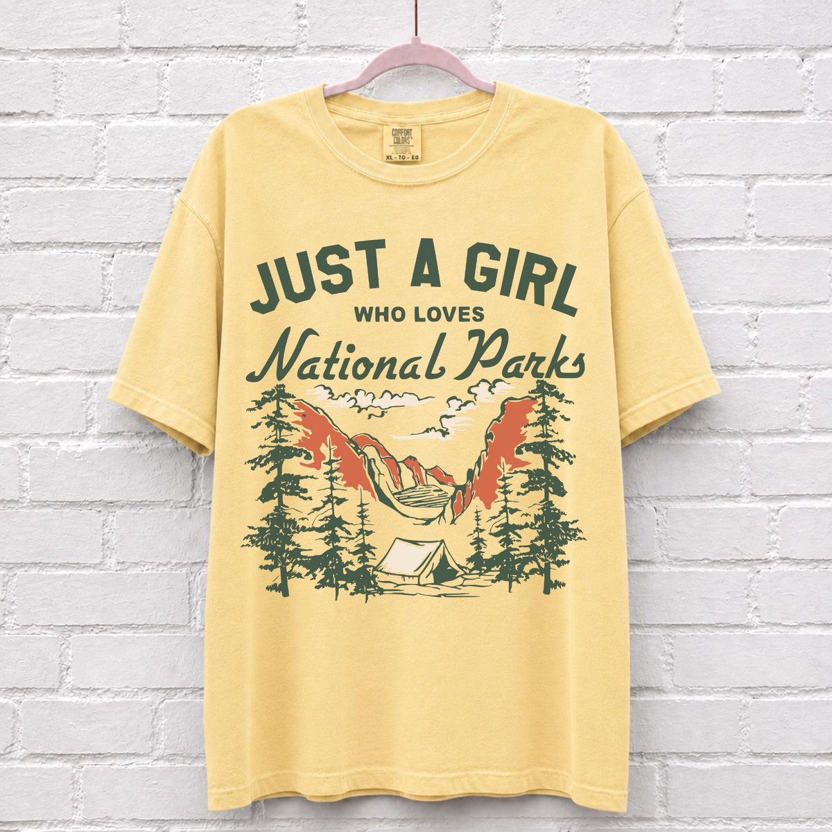Just A Girl Who Loves National Parks T-Shirt