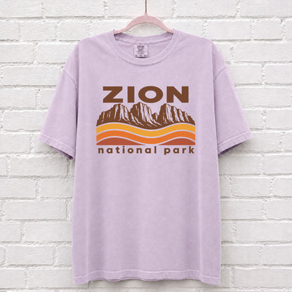 Zion National Park Sunset Wave T-Shirt