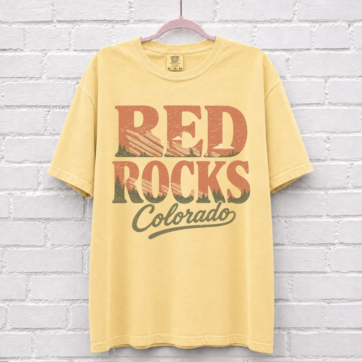 Red Rocks Colorado T-Shirt – alternate product view