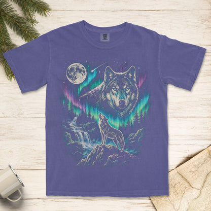 Wolf Vintage 90s Northern Lights T-Shirt