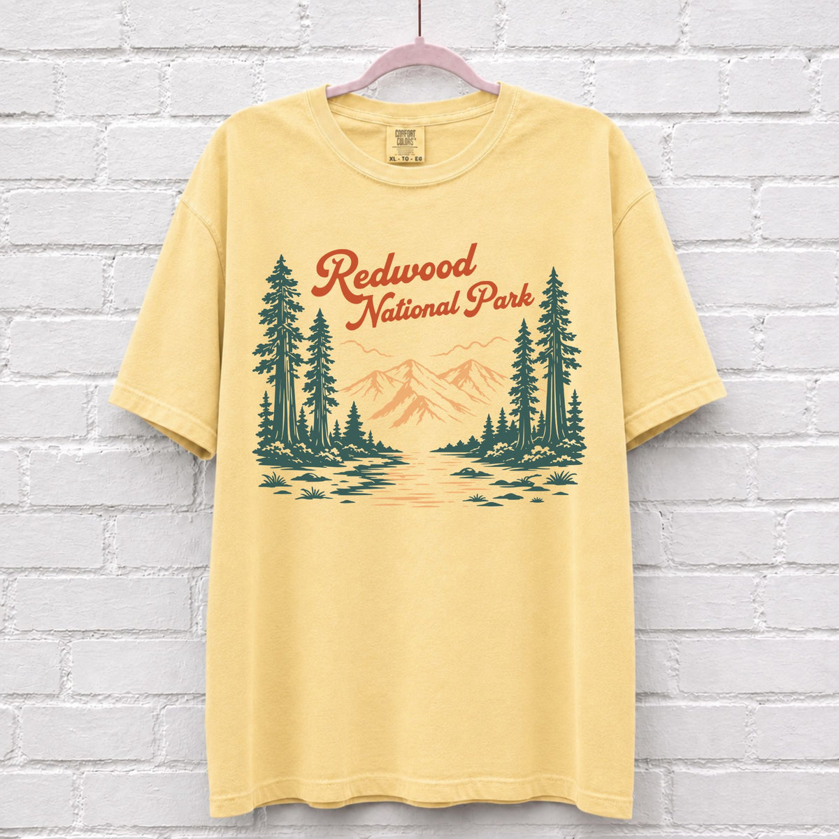 Redwood National Park Forest Graphic T-Shirt