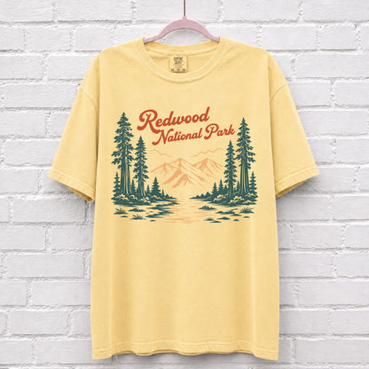 Redwood National Park Forest Graphic T-Shirt