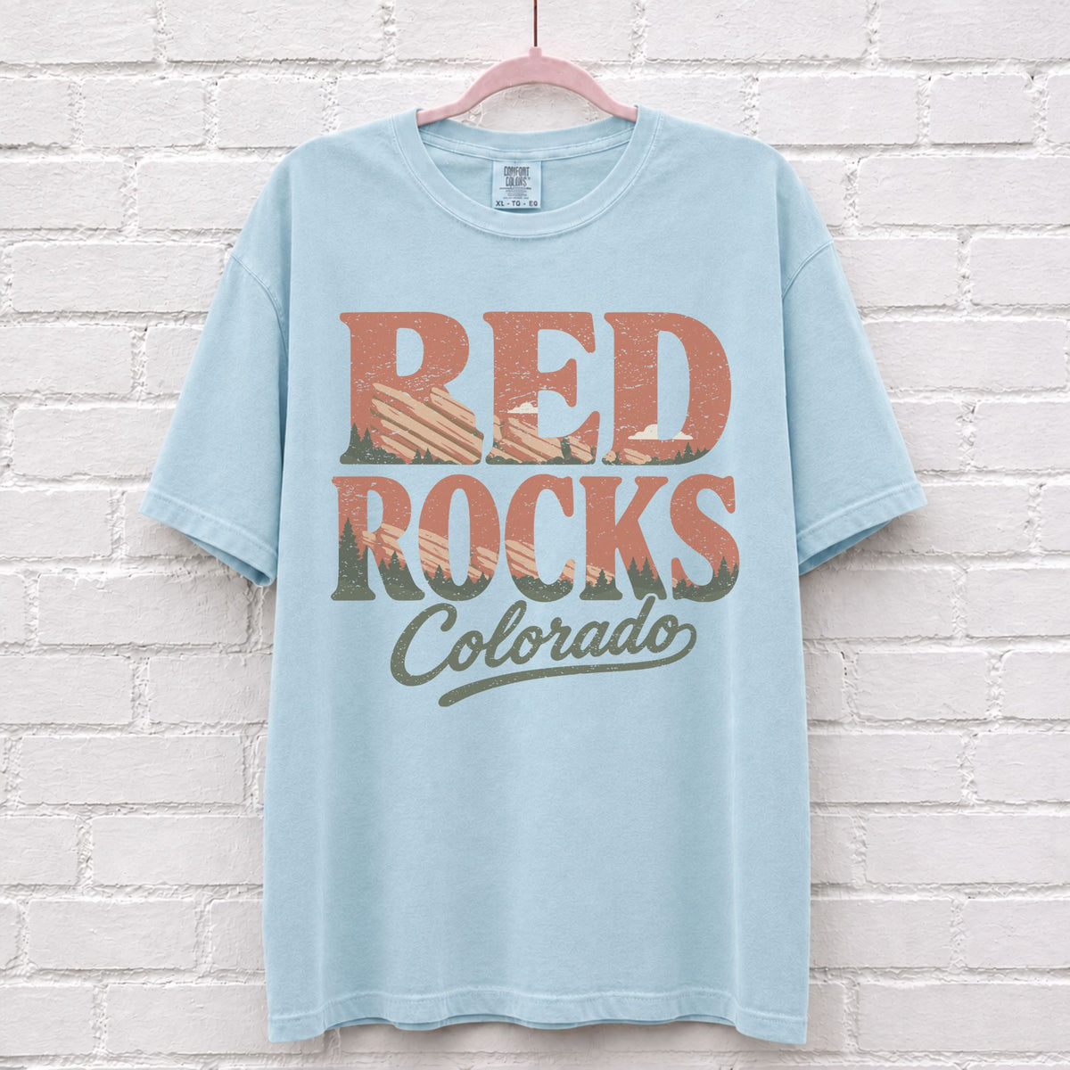 Red Rocks Colorado T-Shirt – alternate product view