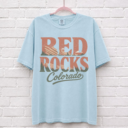 Red Rocks Colorado T-Shirt – alternate product view