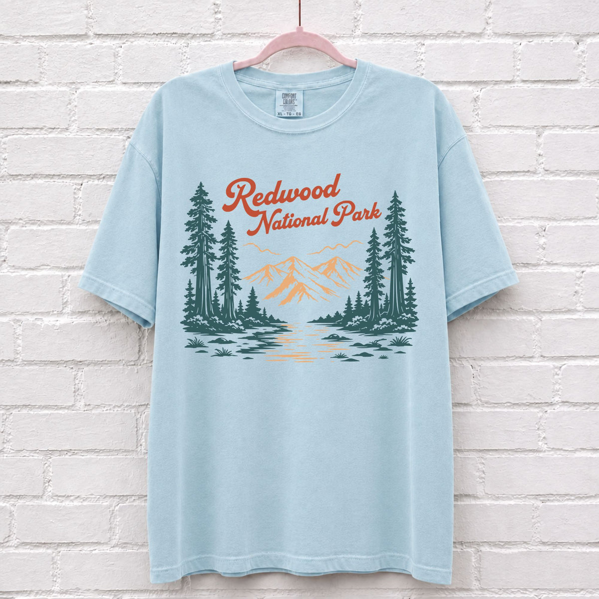 Redwood National Park Forest Graphic T-Shirt