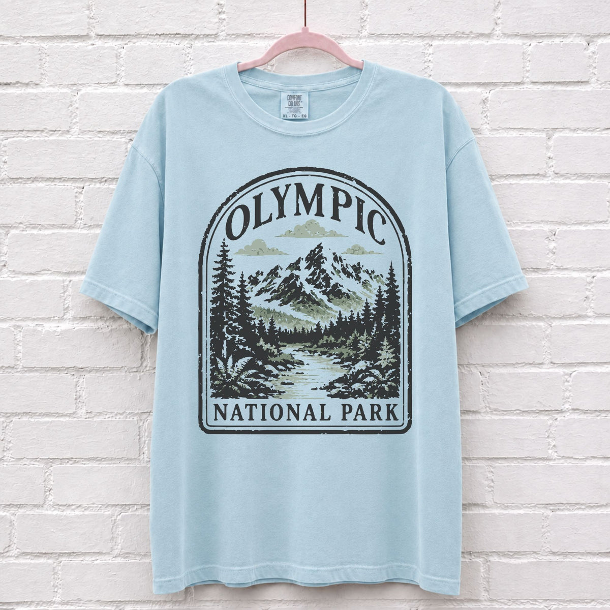 Retro Olympic National Park T-Shirt – alternate product view