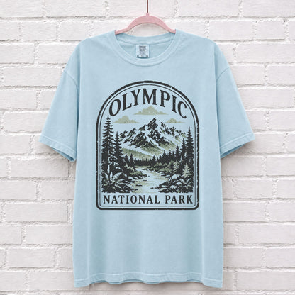 Retro Olympic National Park T-Shirt – alternate product view