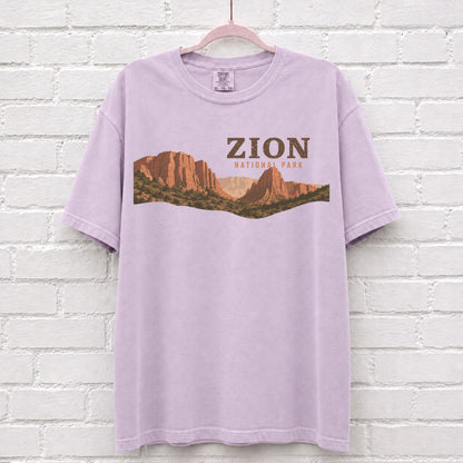 Zion National Park Landscape T-Shirt
