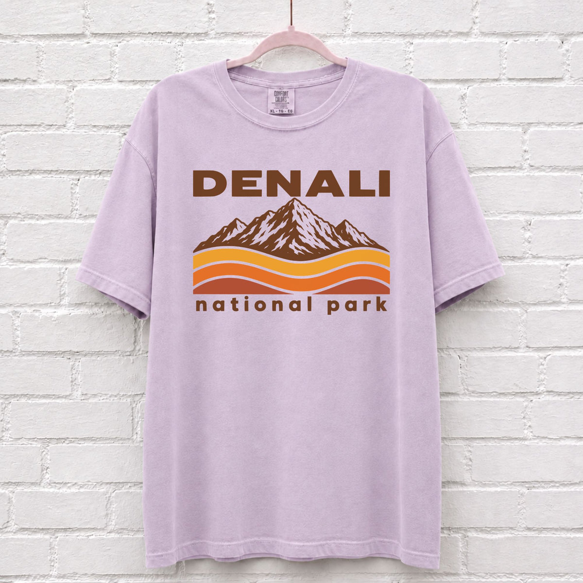 Denali National Park Sunset Wave T-Shirt