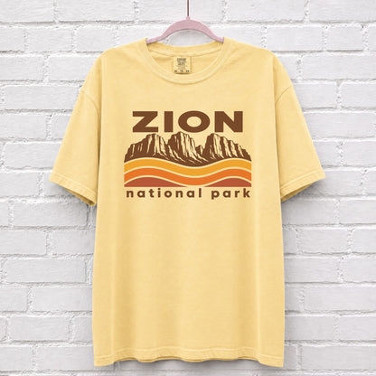 Zion National Park Sunset Wave T-Shirt
