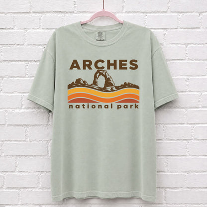 Arches National Park Sunset Wave T-Shirt