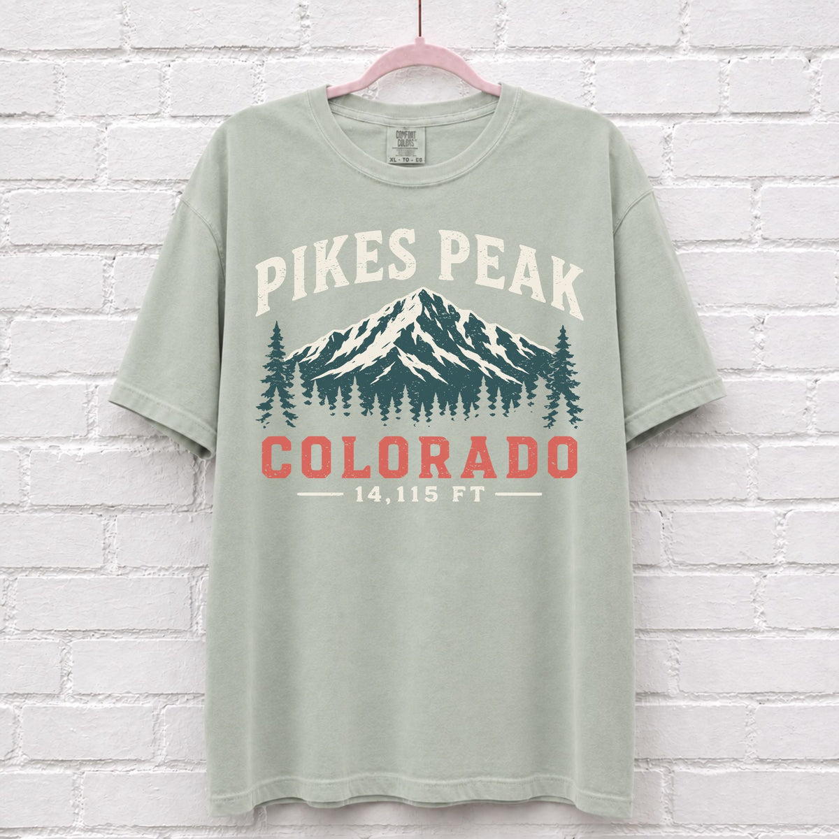 Pikes Peak Colorado T-Shirt – alternate product view