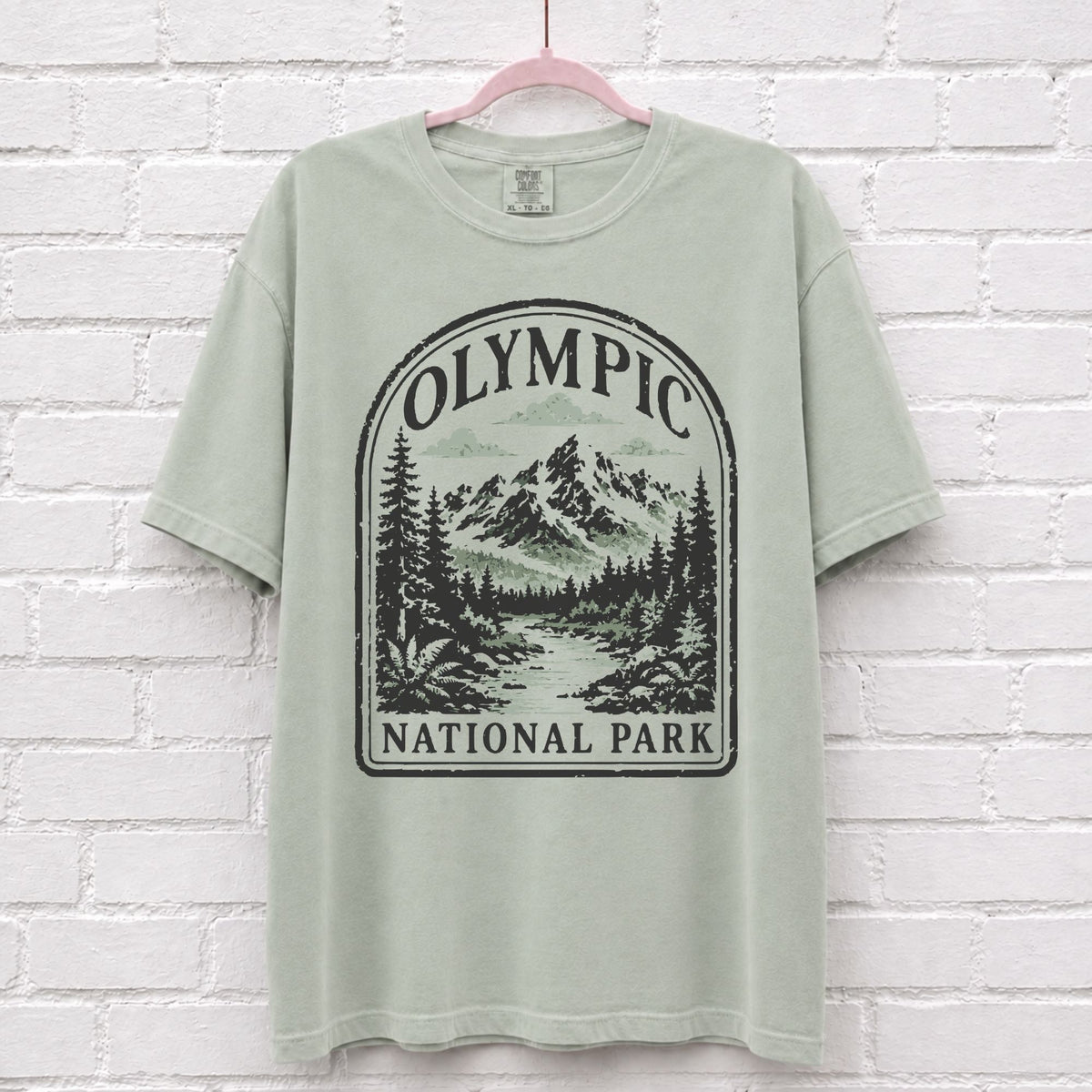 Retro Olympic National Park T-Shirt – alternate product view