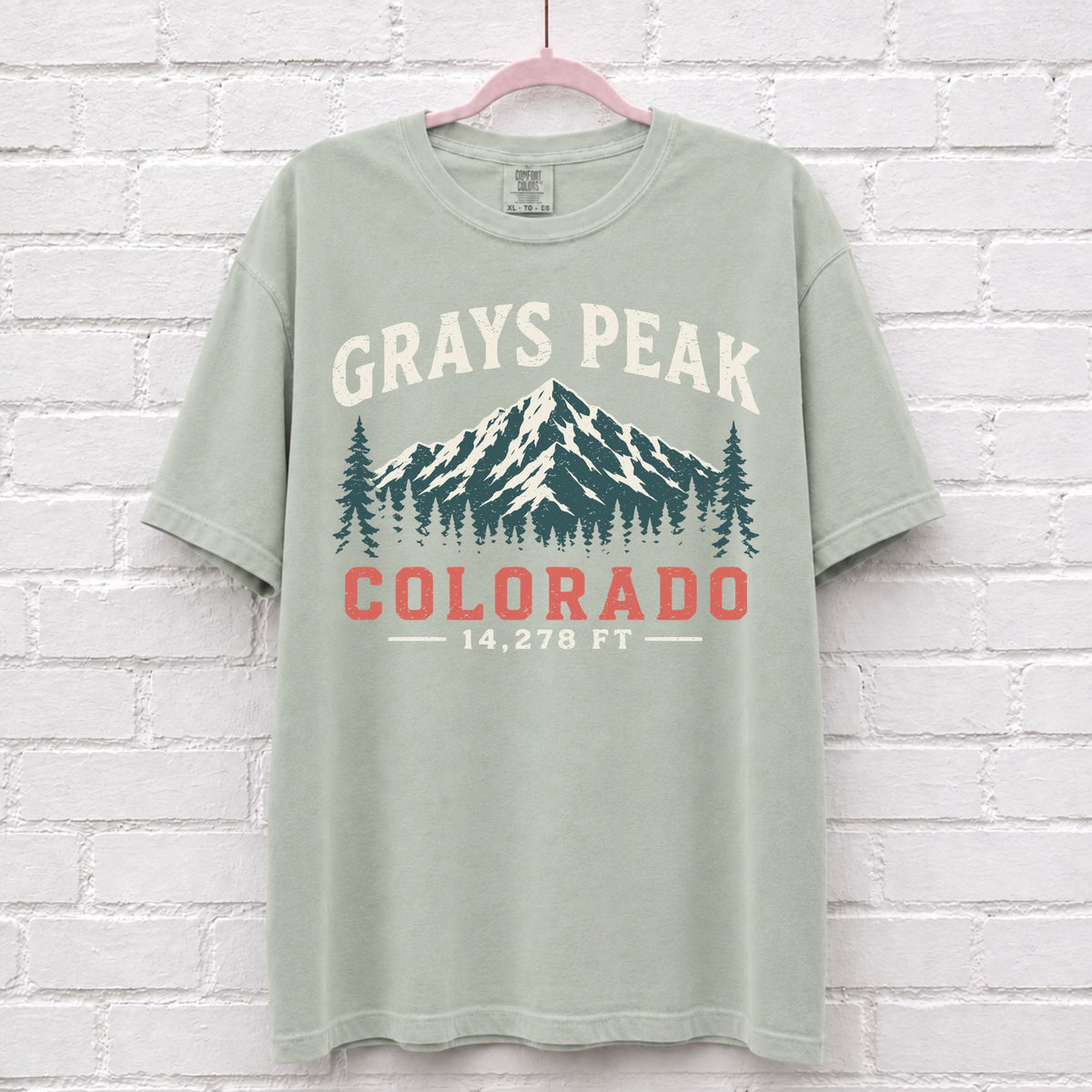 Grays Peak Colorado T-Shirt – alternate product view