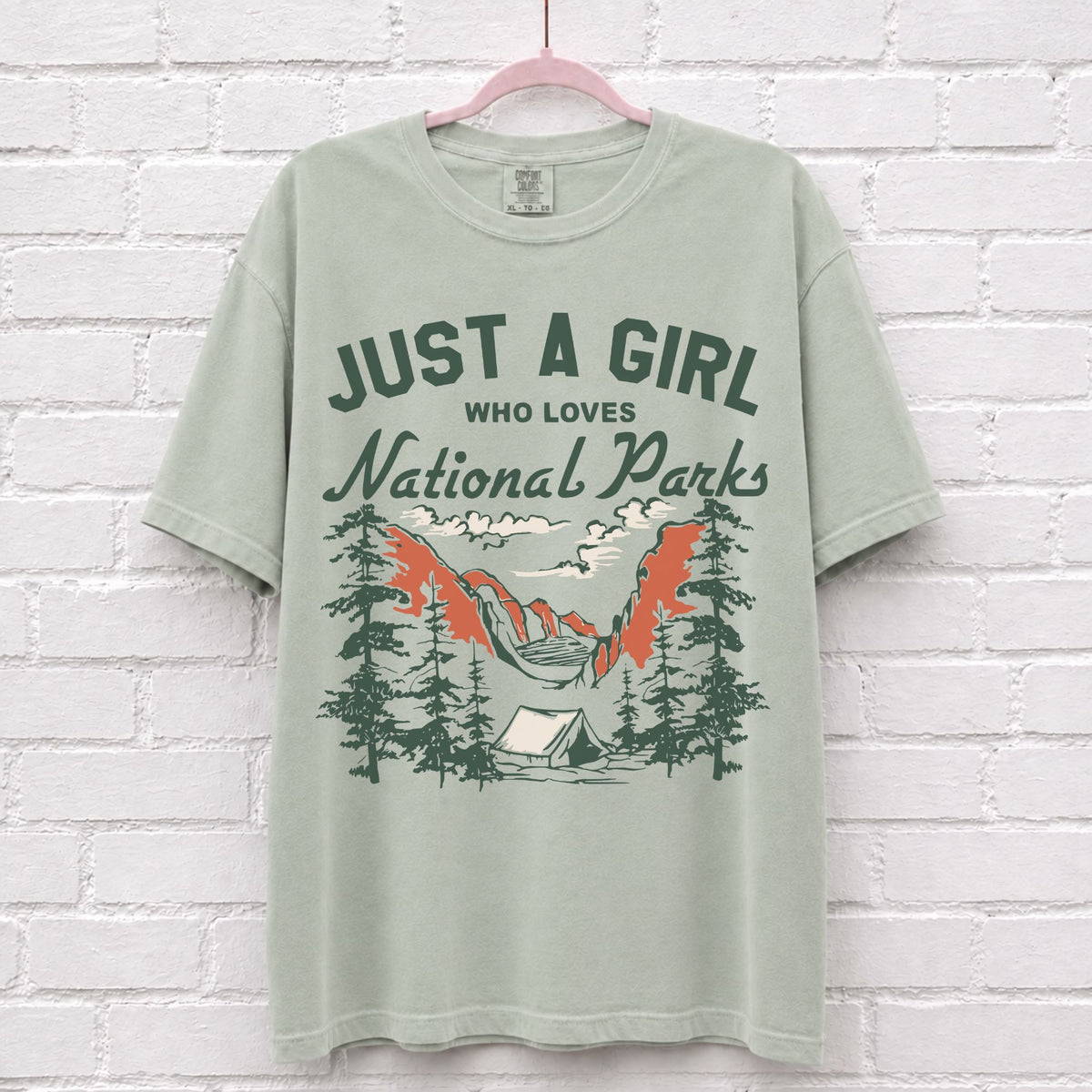 Just A Girl Who Loves National Parks T-Shirt