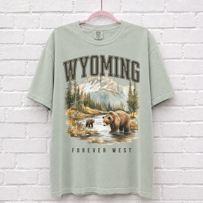 Wyoming Forever West Bear T-Shirt